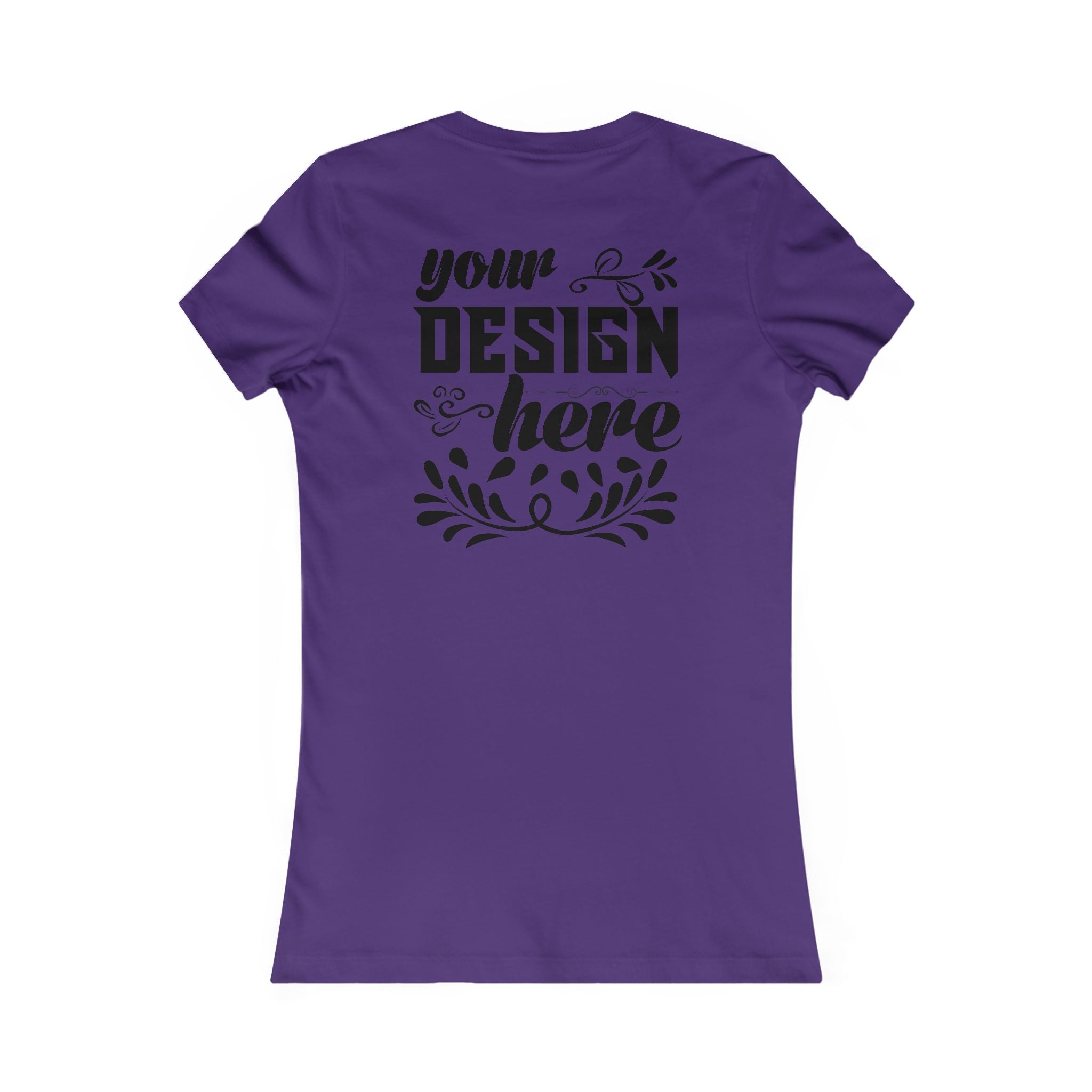 Customizable Bella+Canvas 6004 Womens Favorite Tee Slim Fit