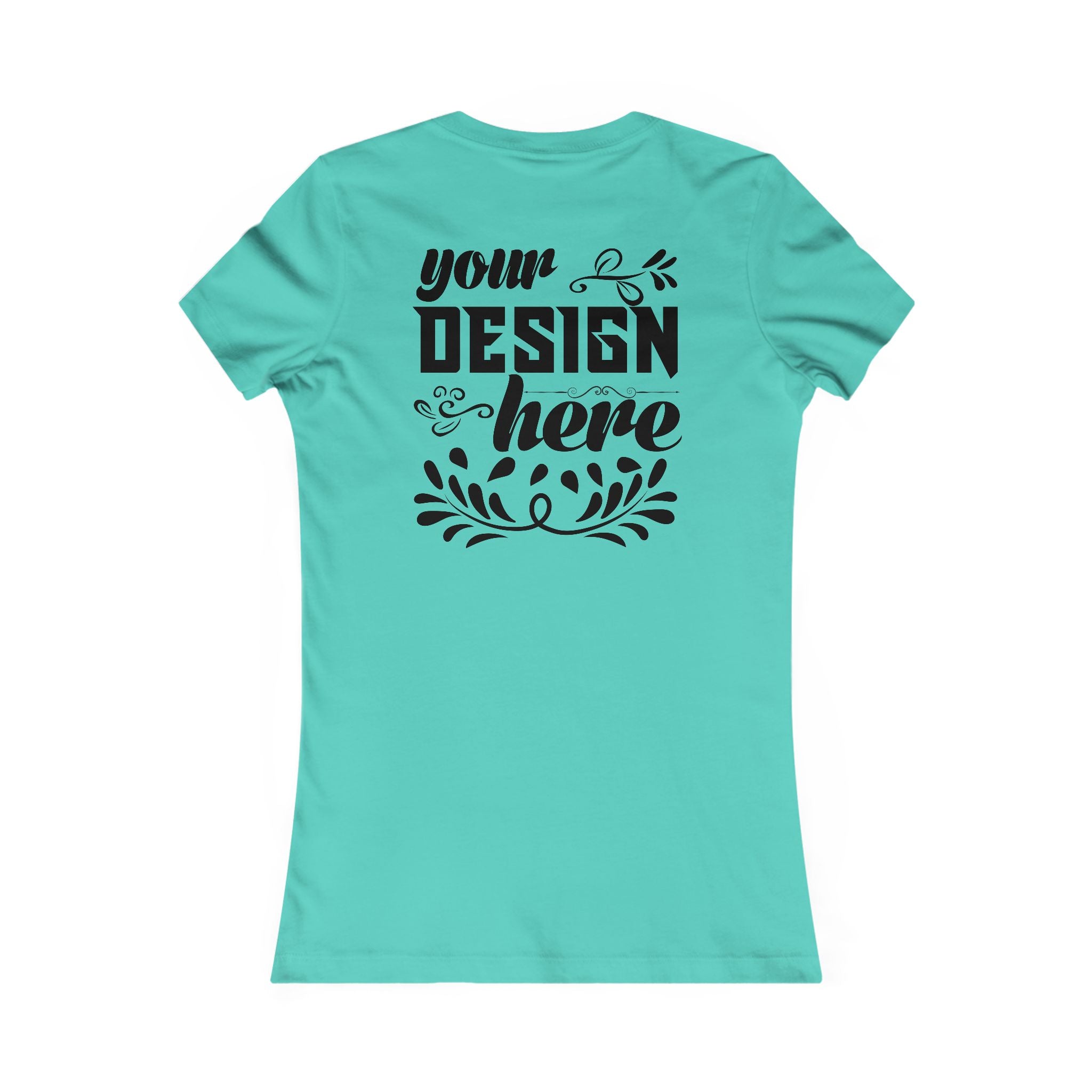 Customizable Bella+Canvas 6004 Womens Favorite Tee Slim Fit