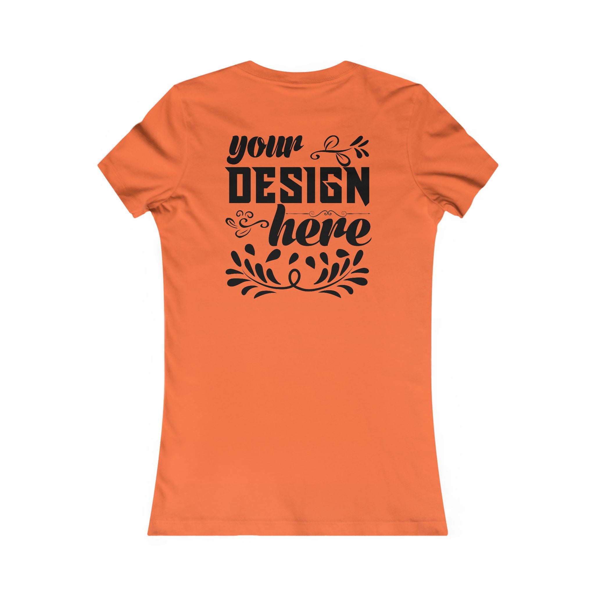 Customizable Bella+Canvas 6004 Womens Favorite Tee Slim Fit