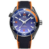 Nameria Automatic Luminous Date Watch Rubber Strap 45mm
