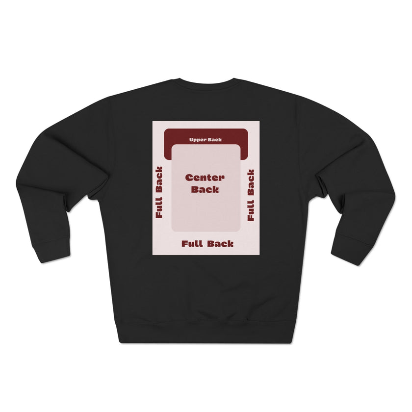 Customizable Lane Seven LS14004  Unisex Crewneck Sweatshirt DTG Design