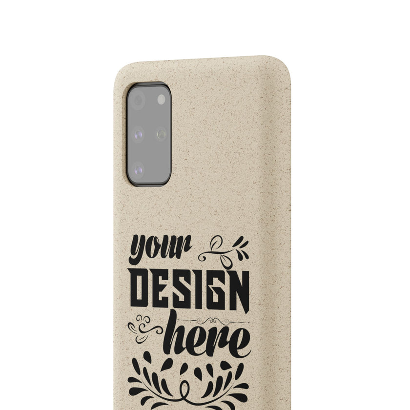 Customizable Biodegradable Phone Case Matte Finish Wireless Charging