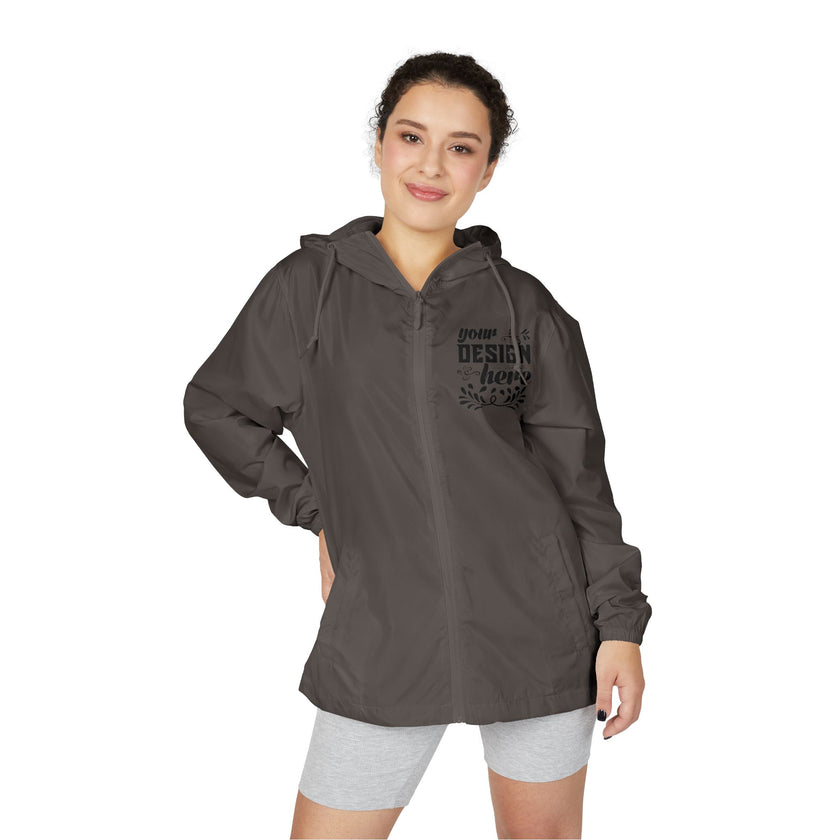 Customizable Independent Trading Company EXP54LWZ Unisex Windbreaker