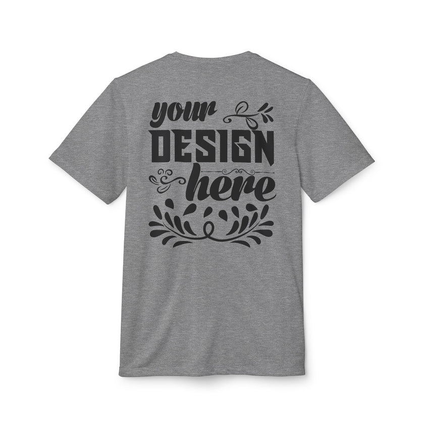 Customizable Adidas A376 Unisex Sport T-Shirt Regular Fit Performance