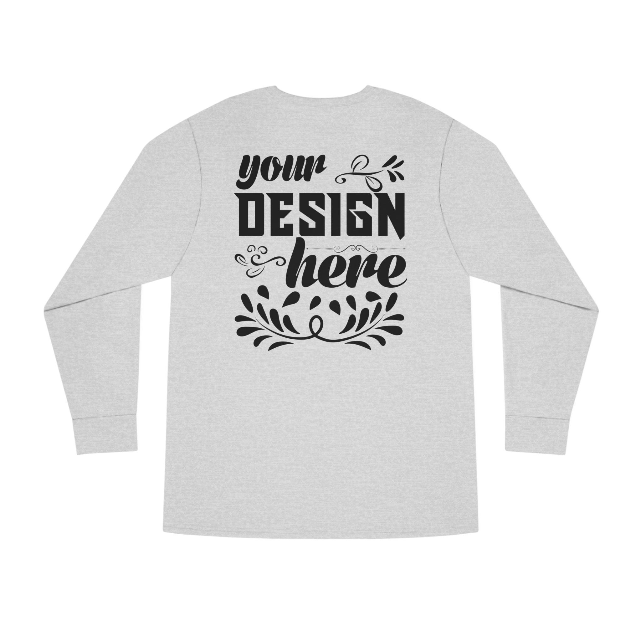 Customizable Lane Seven LS15009 Unisex Long Sleeve Crewneck Tee