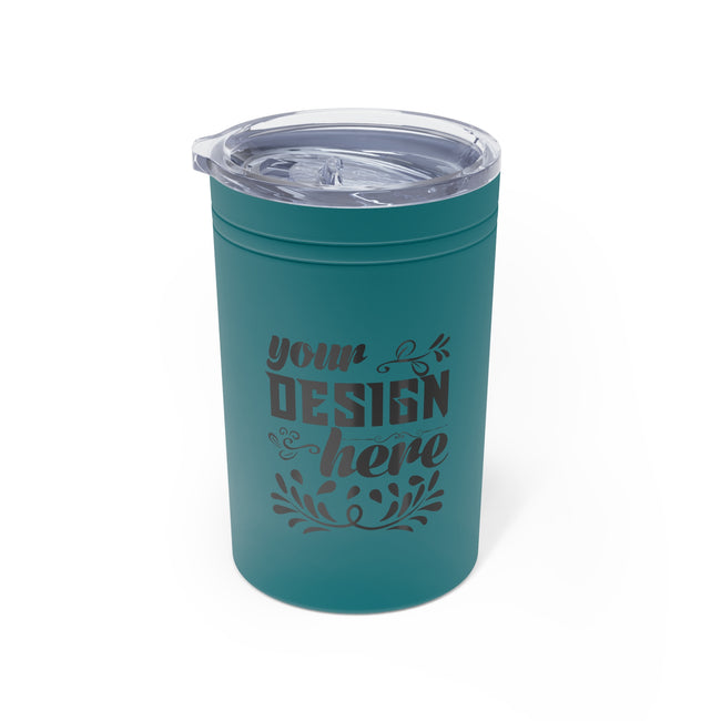 Customizable 11oz Vacuum Insulated Stainless Steel Tumbler with Lid