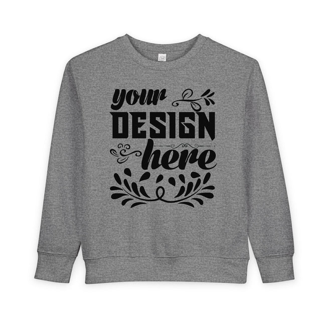 Customizable Rabbit Skins 3317 Toddler Fleece Sweatshirt