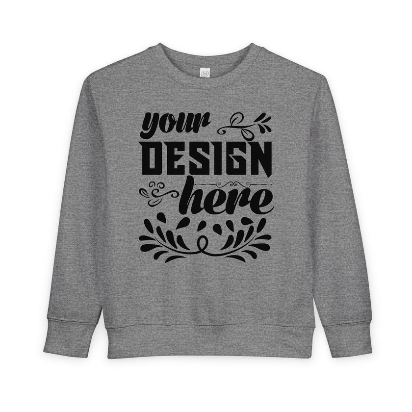 Customizable Rabbit Skins 3317 Toddler Fleece Sweatshirt