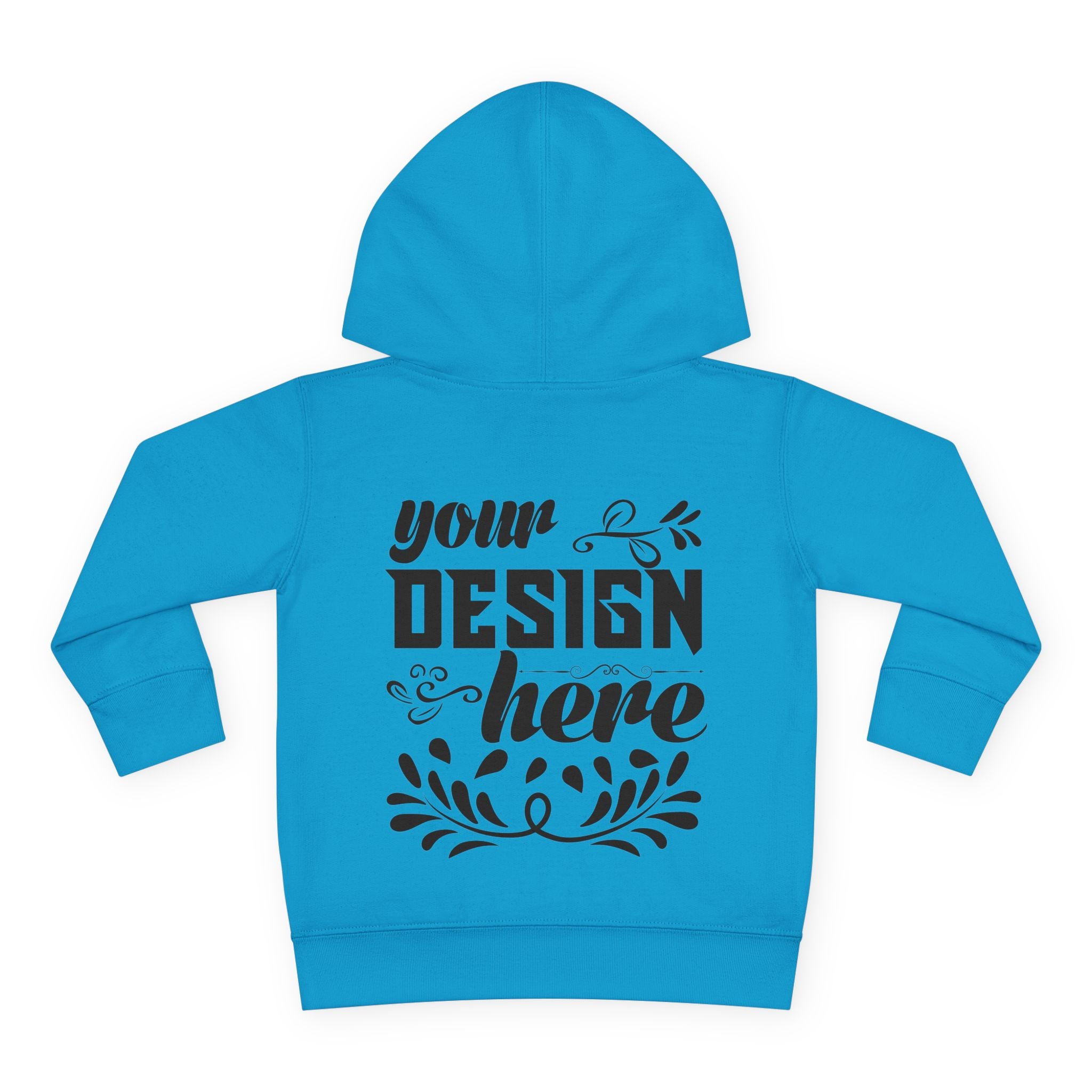 Customizable Rabbit Skins Toddler Pullover Fleece Hoodie DTG