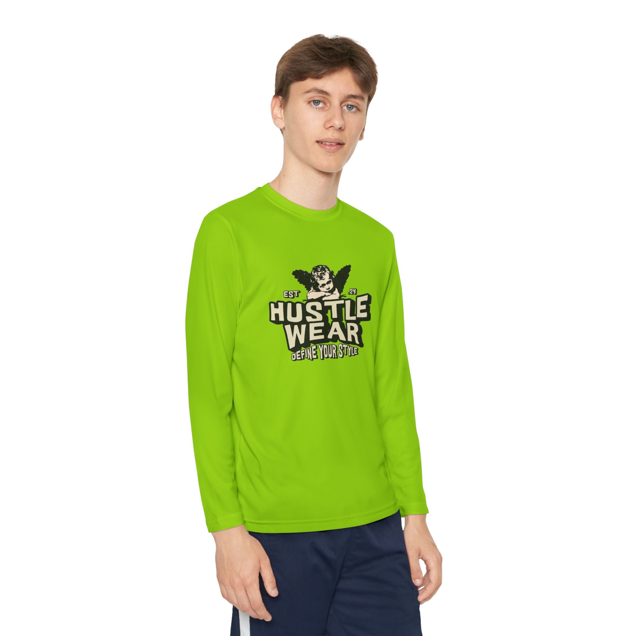 Sport-Tek YST350LS Unisex Youth Long Sleeve Tee | 