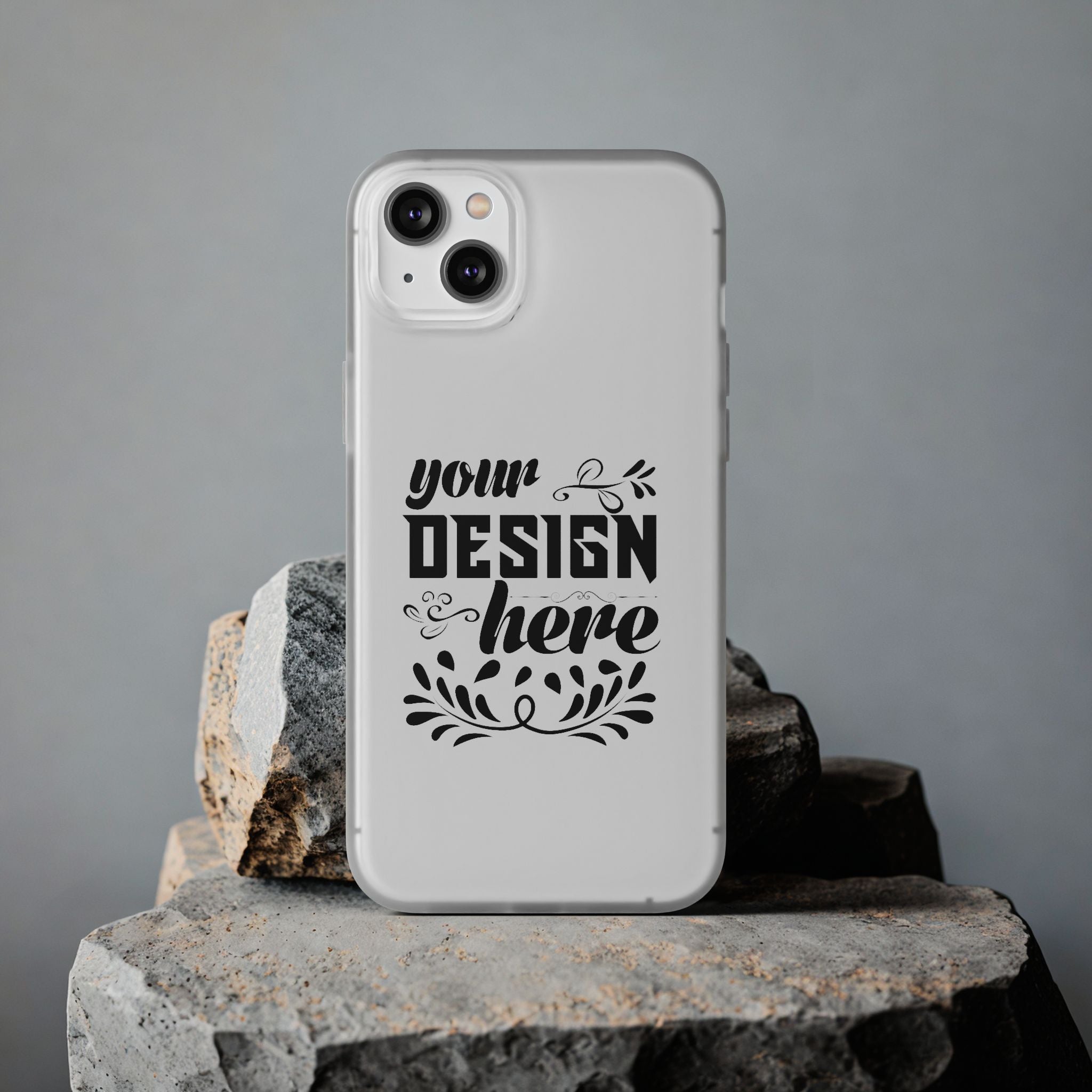 Customizable Flexi TPU Phone Case Slim Matte Protective Cover