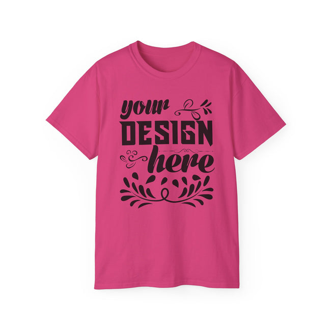 Customizable Gildan 2000 Unisex Ultra Cotton Crew Neck T-Shirt