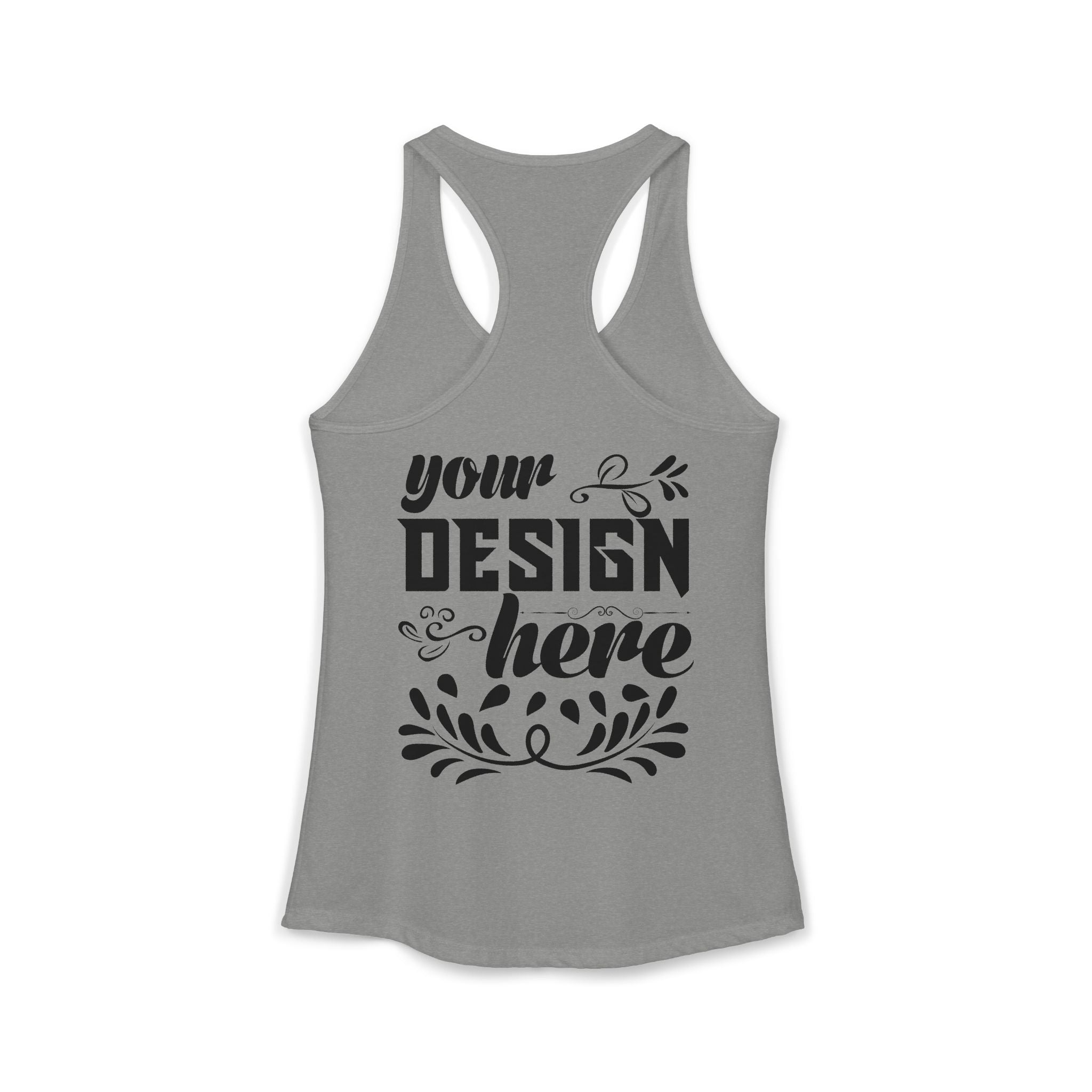 Customizable Next Level 1533 Womens Ideal Racerback Tank