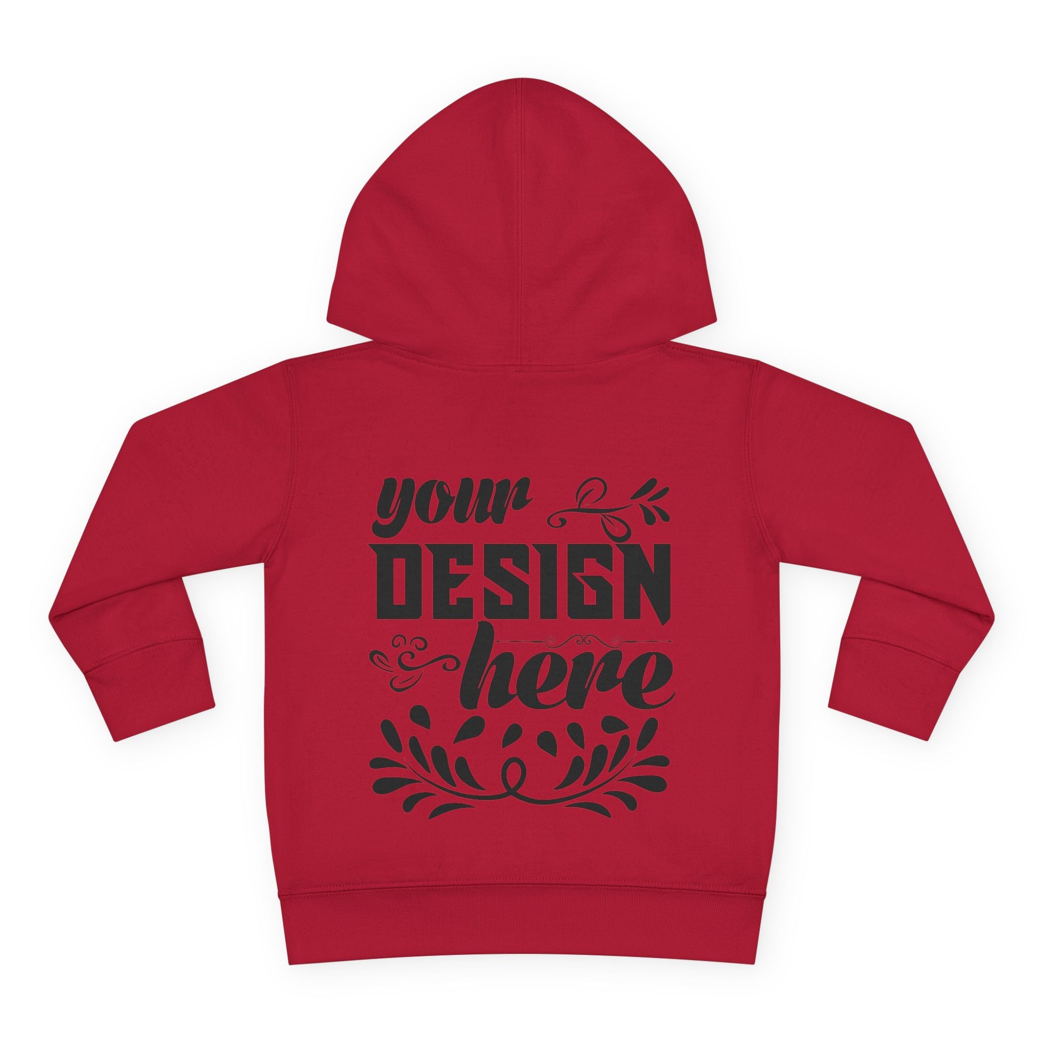 Customizable Rabbit Skins Toddler Pullover Fleece Hoodie DTG