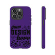 Customizable Tough Dual Layer Phone Case Polycarbonate TPU Liner Protective