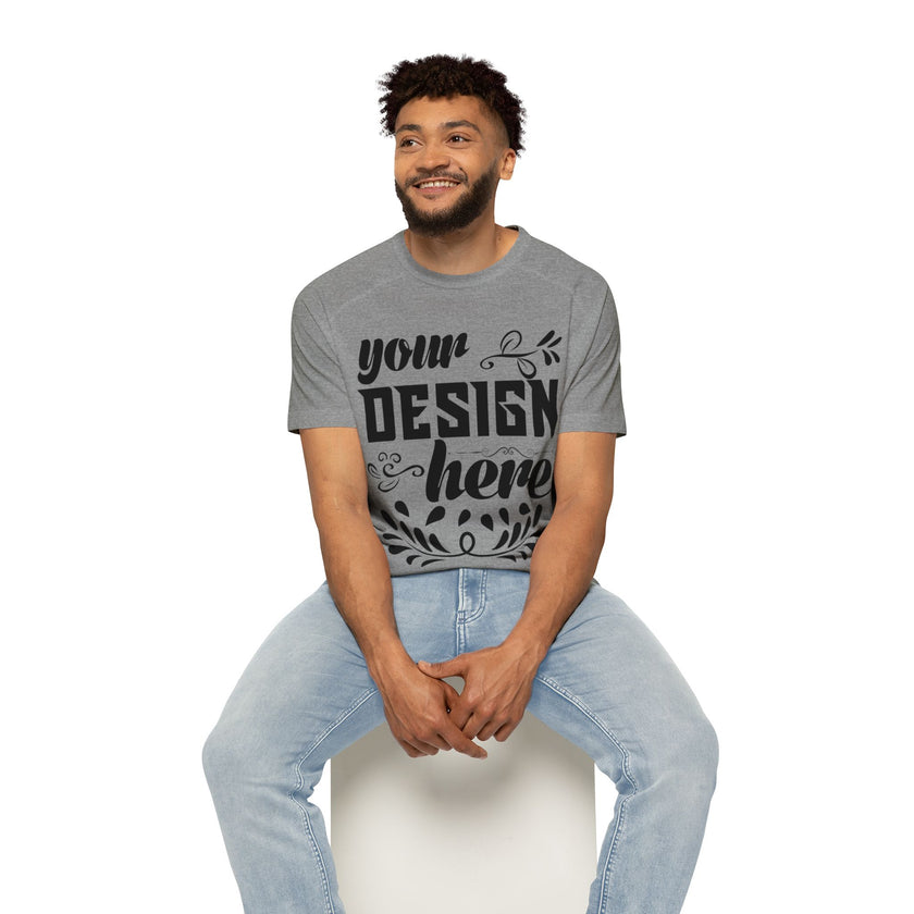 Customizable Bella+Canvas 3201 Mens Raglan T Shirt Relaxed Fit