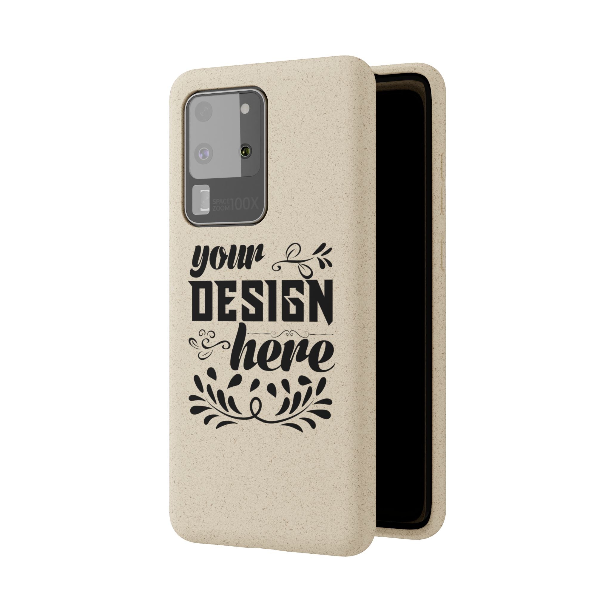 Customizable Biodegradable Phone Case Matte Finish Wireless Charging