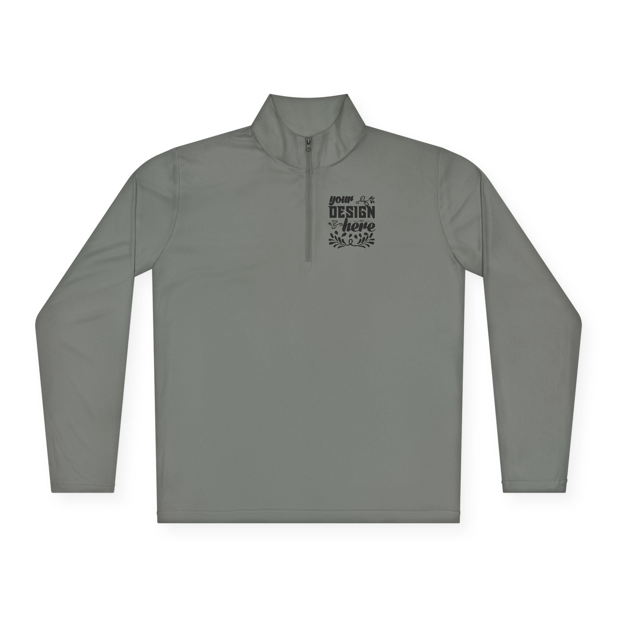 Customizable Sport Tek ST357 Unisex Lightweight Polyester Quarter Zip Pullover