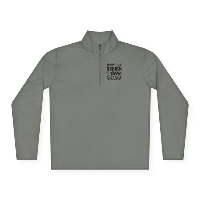 Customizable Sport Tek ST357 Unisex Lightweight Polyester Quarter Zip Pullover