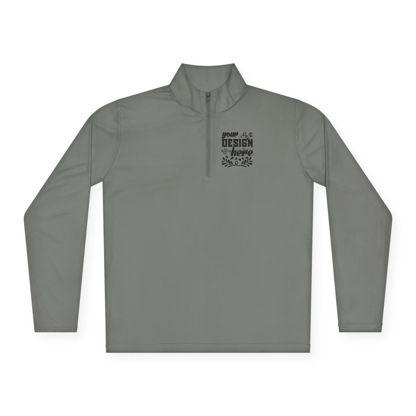Customizable Sport Tek ST357 Unisex Lightweight Polyester Quarter Zip Pullover