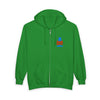 Gildan 18600 Unisex Full Zip Hoodie | Super Daddy Embroidery
