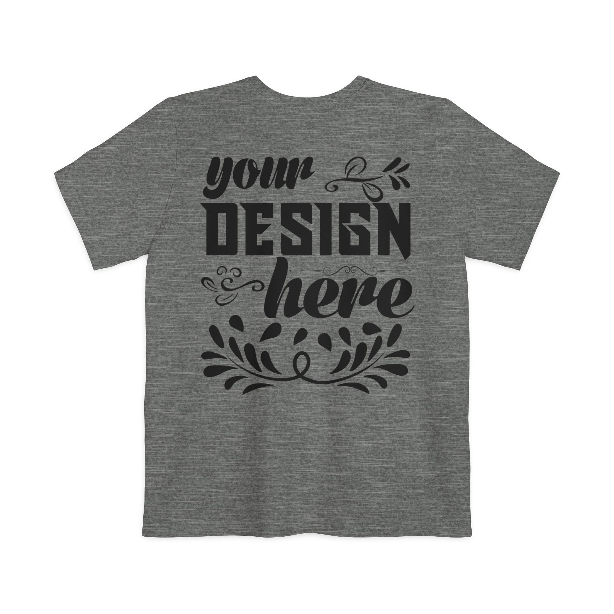 Customizable Bella+Canvas 3021 Unisex Pocket T-Shirt Retail Fit