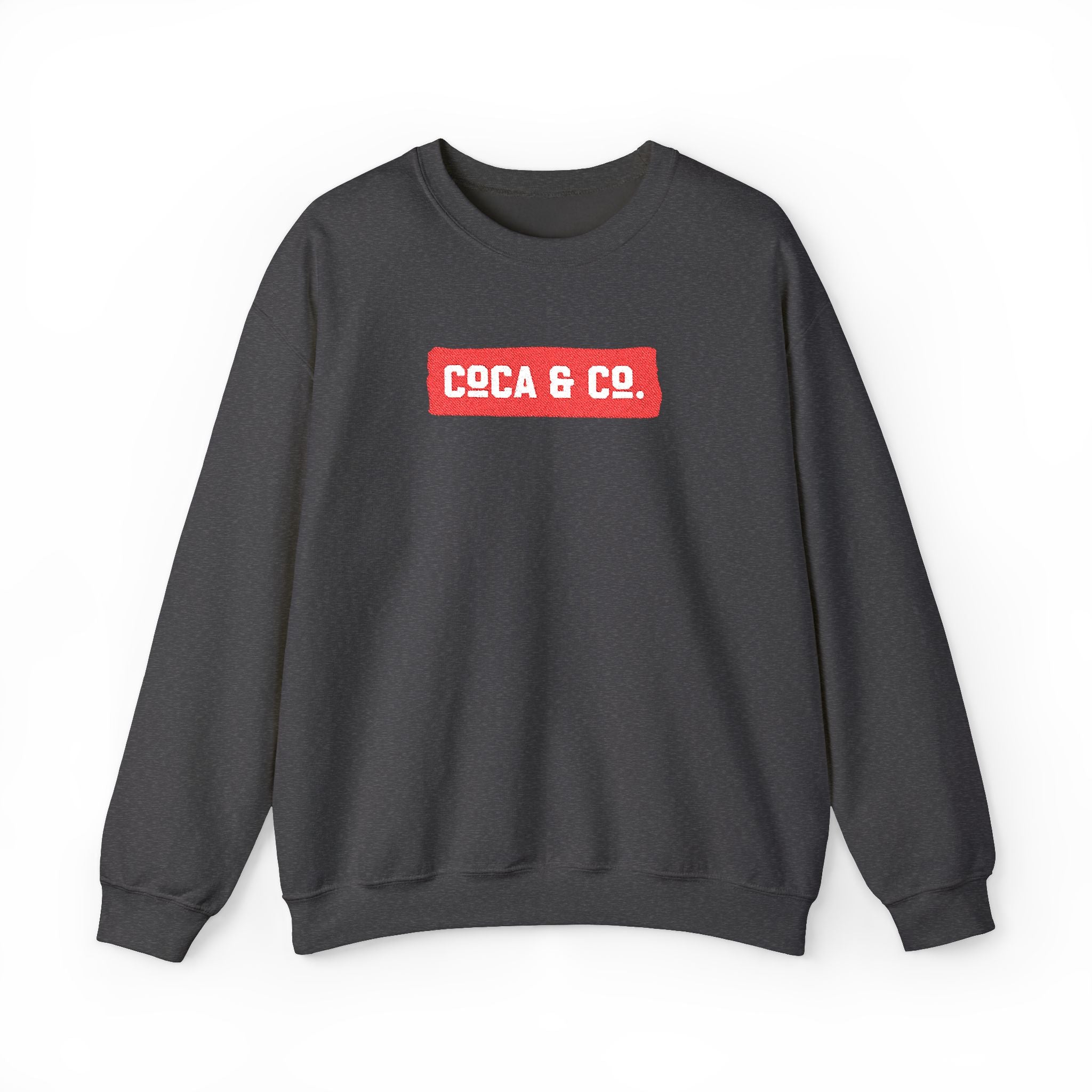 Gildan 18000 Unisex Crewneck Sweatshirt | Coca & Co Embroidery