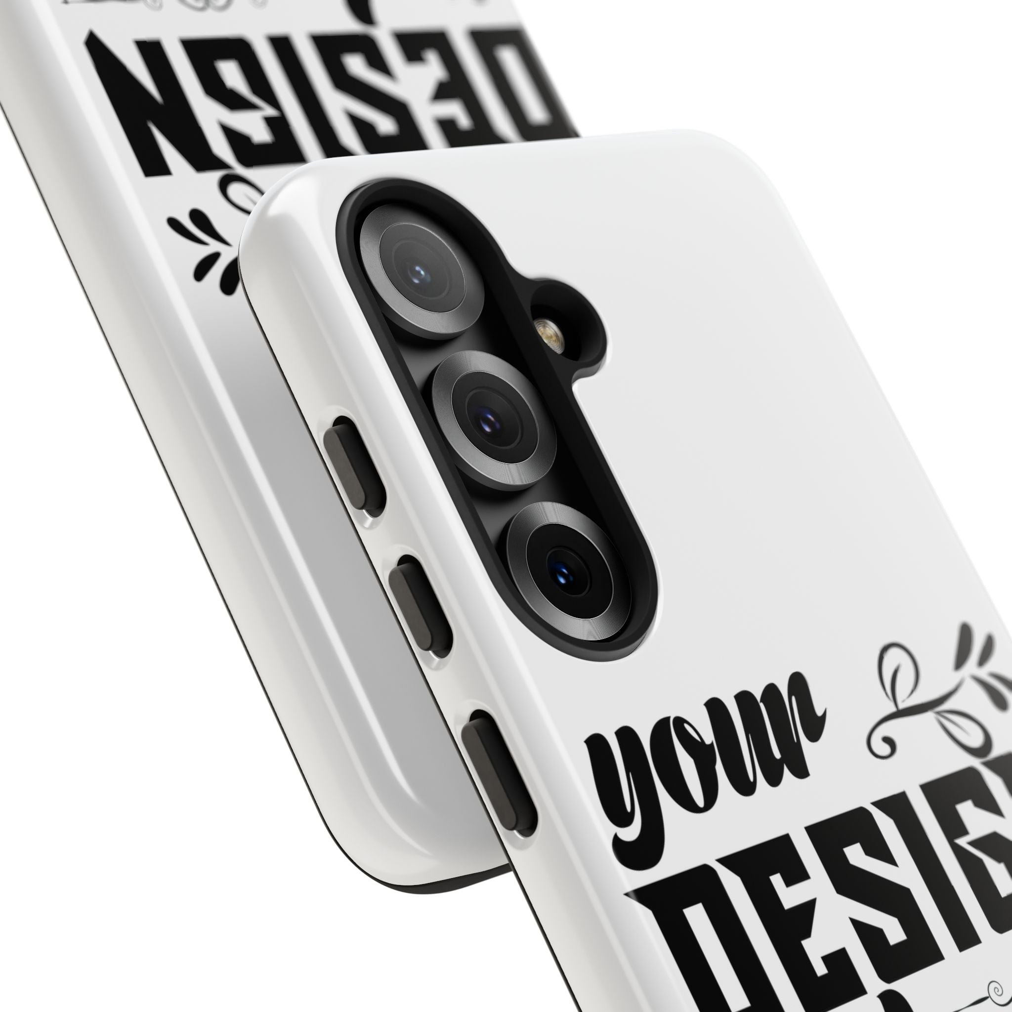 Customizable Tough Dual Layer Phone Case Polycarbonate TPU Liner Protective