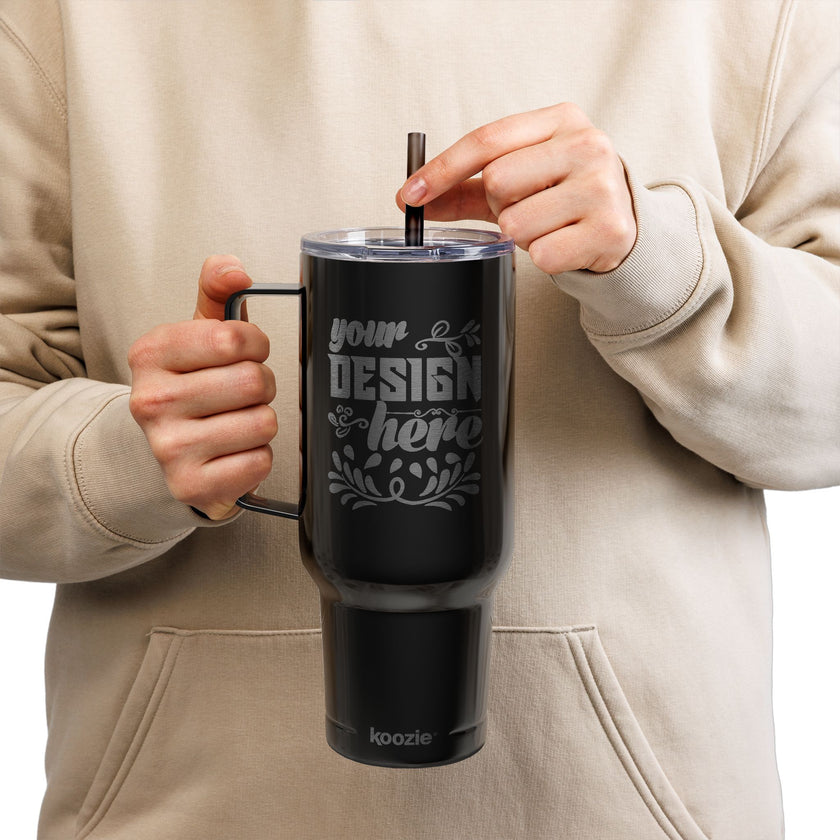 Customizable 40oz Insulated Stainless Steel Tumbler with Engraving