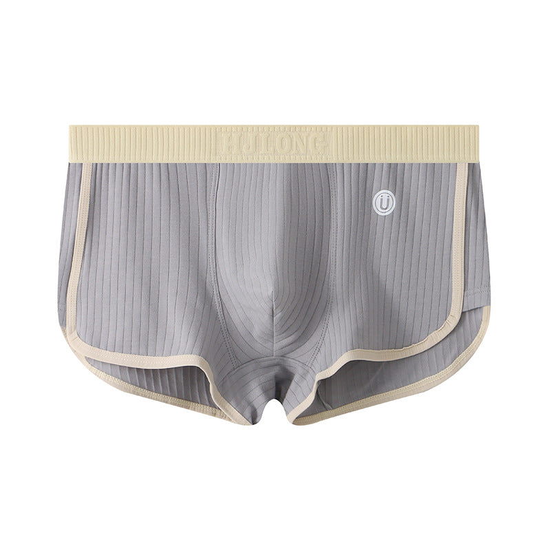 Nameria Men's Mid Waist Cotton Boxer Briefs
