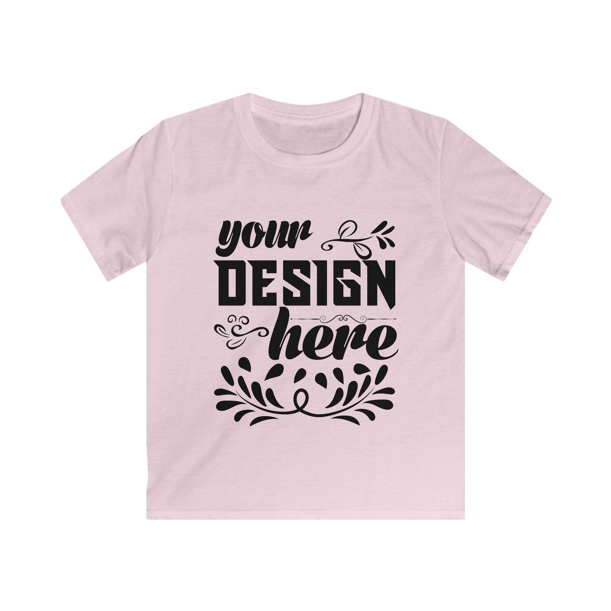 Customizable Gildan 64000B Kids Softstyle Classic T-Shirt