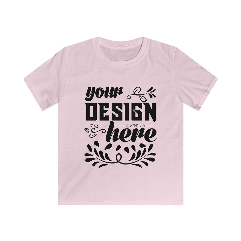 Customizable Gildan 64000B Kids Softstyle Classic T-Shirt