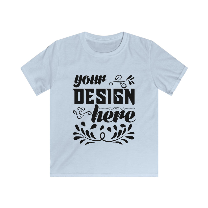 Customizable Gildan 64000B Kids Softstyle Classic T-Shirt