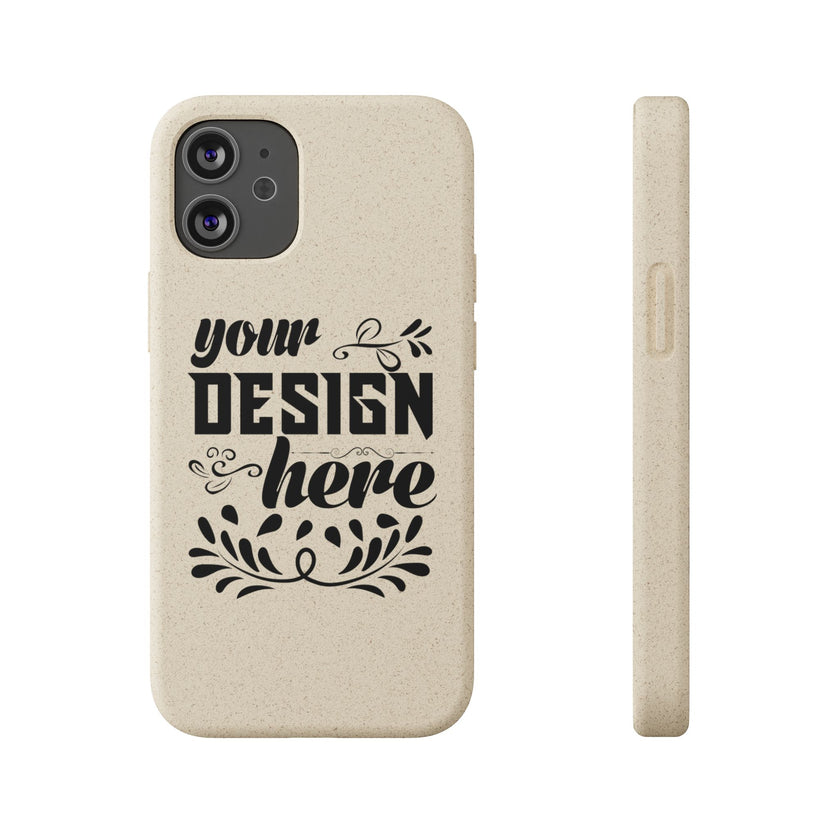 Customizable Biodegradable Phone Case Matte Finish Wireless Charging