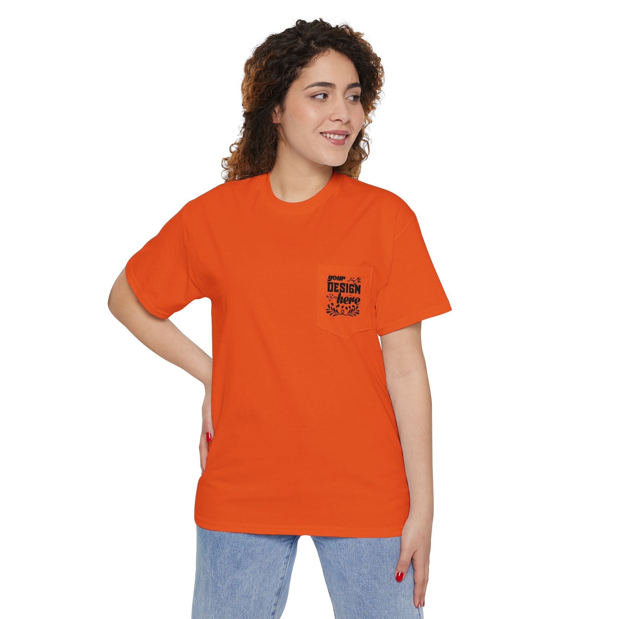 Customizable Gildan 5300 Unisex Heavy Cotton Pocket T-Shirt