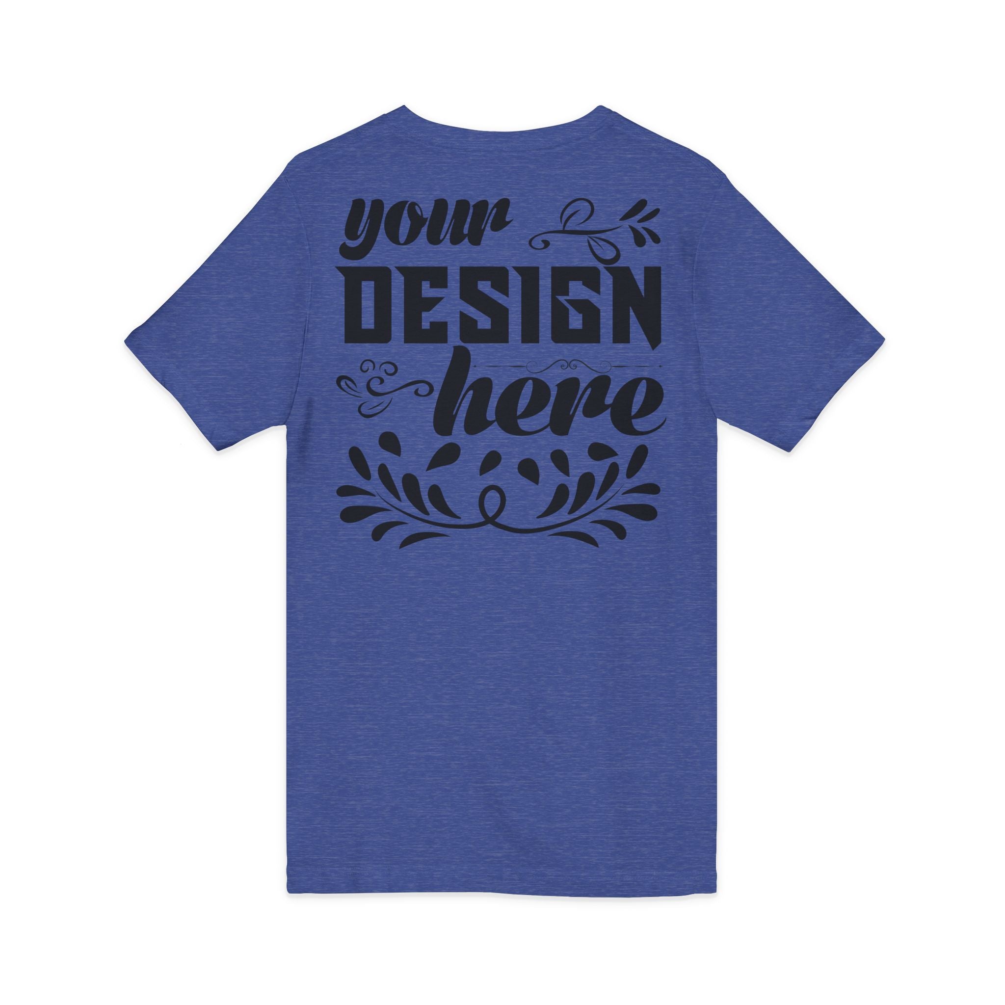 Customizable Bella+Canvas 3005 Unisex Jersey V-Neck Short Sleeve Tee