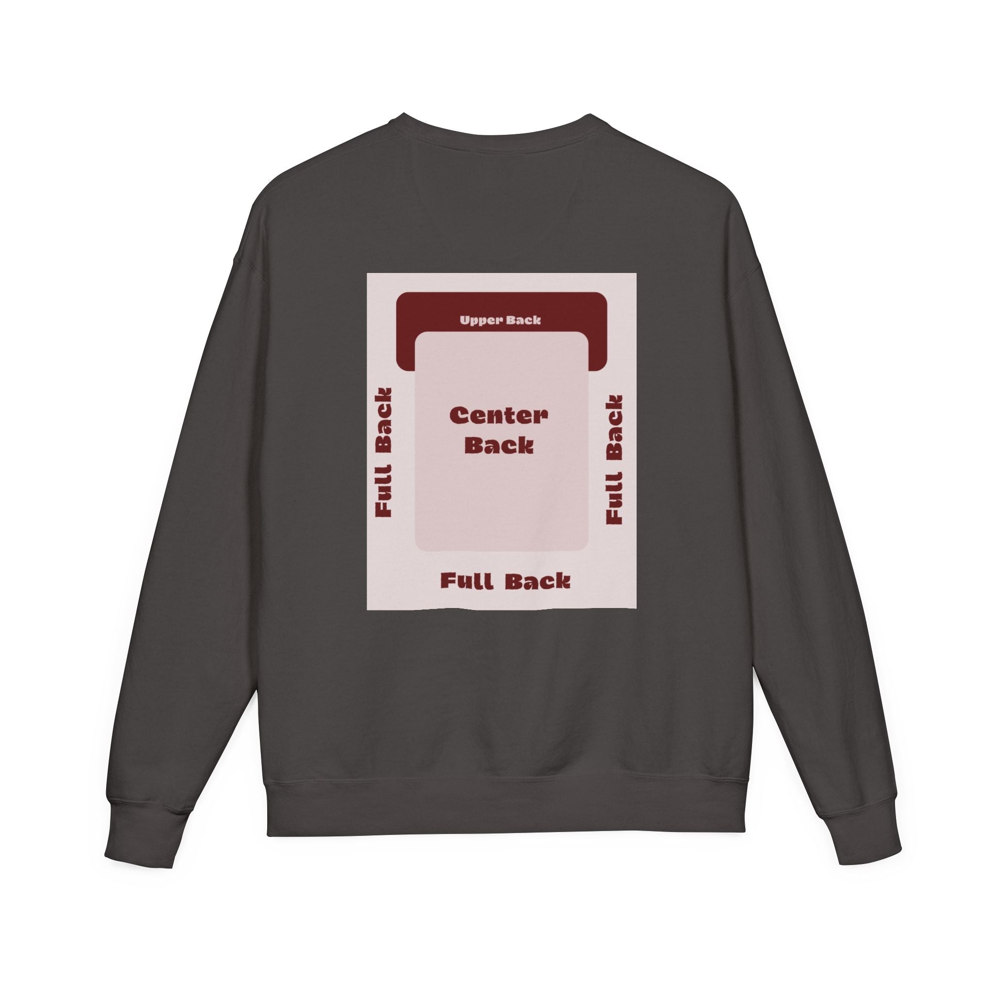 Customizable Hanes GDH400 Unisex Garment Dyed Crewneck Sweatshirt
