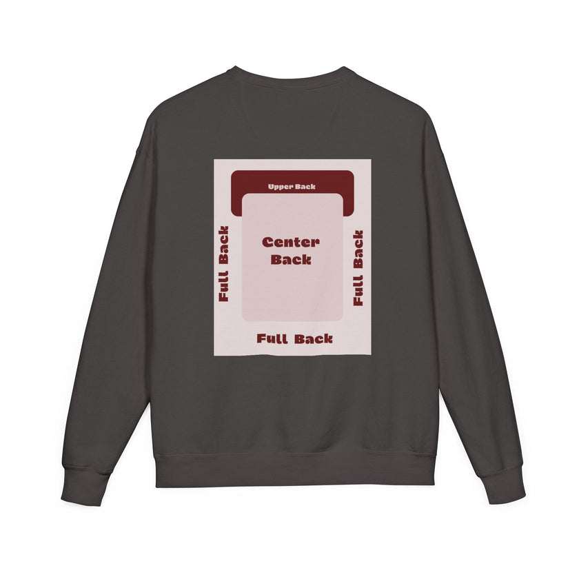 Customizable Hanes GDH400 Unisex Garment Dyed Crewneck Sweatshirt