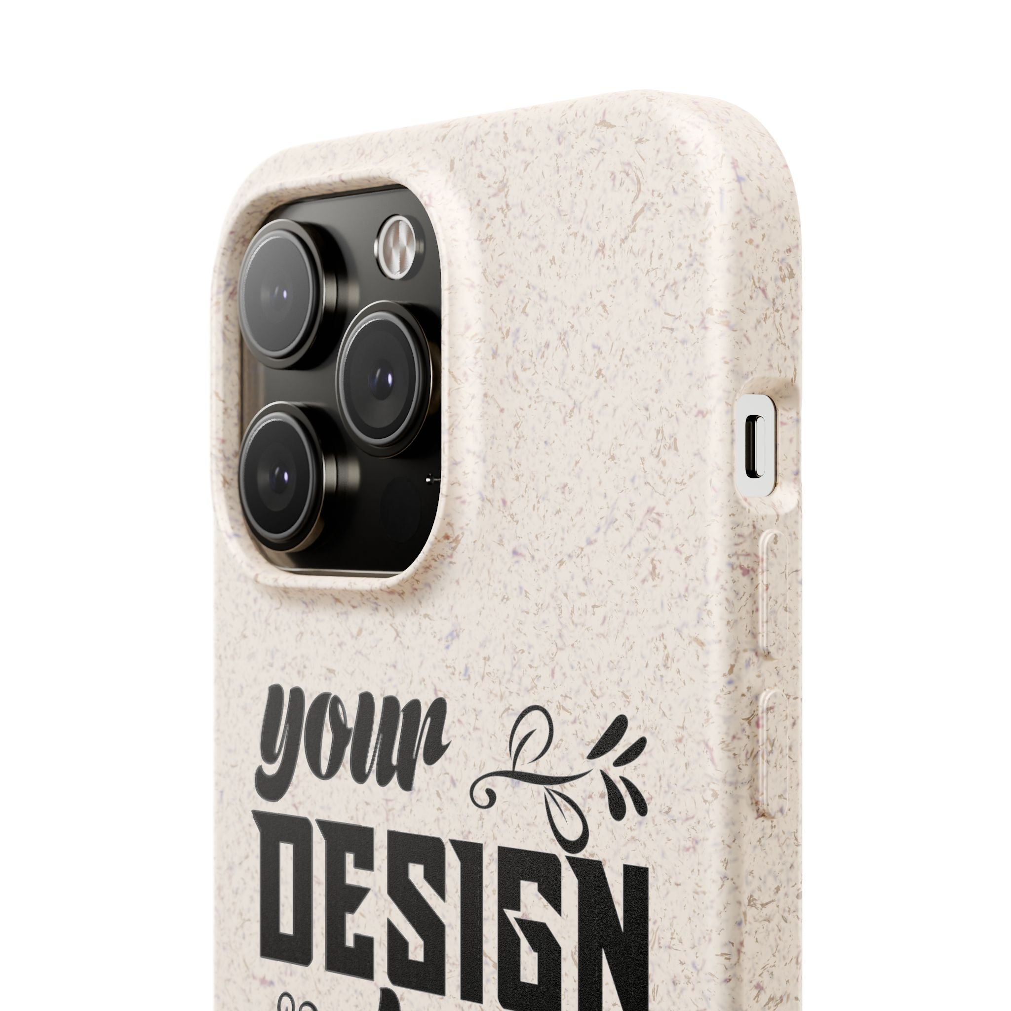 Customizable Biodegradable Phone Case Matte Finish Wireless Charging