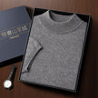 Nameria Mens Cashmere Blend Seamless Short Sleeve Knit Sweater