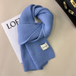 Nameria Textured Hand Hook Knit Scarf Acrylic Blend