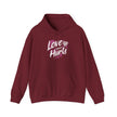 Gildan 18500 Unisex  Hooded Sweatshirt | Love Never Hurts Graphic Print