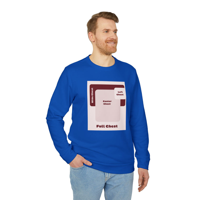 Customizable Adidas A434 Unisex Fleece Crewneck Sweatshirt