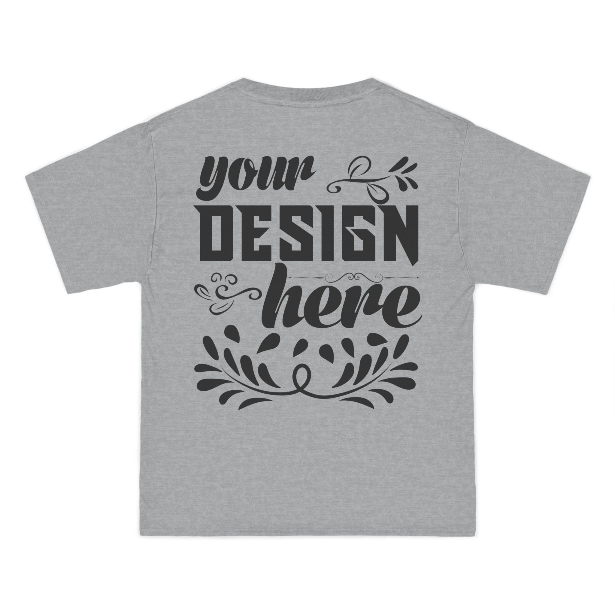 Customizable Hanes 5180 Beefy T Short Sleeve Cotton T-Shirt