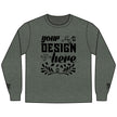 Customizable District DT109 Mens Lightweight Long Sleeve Tee Classic Fit