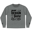 Customizable District DT109 Mens Lightweight Long Sleeve Tee Classic Fit