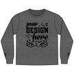 Customizable District DT109 Mens Lightweight Long Sleeve Tee Classic Fit