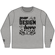 Customizable District DT109 Mens Lightweight Long Sleeve Tee Classic Fit