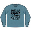 Customizable District DT109 Mens Lightweight Long Sleeve Tee Classic Fit