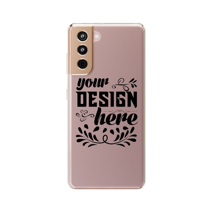 Customizable Clear Phone Case Slim Lightweight Scratch Resistant Protection